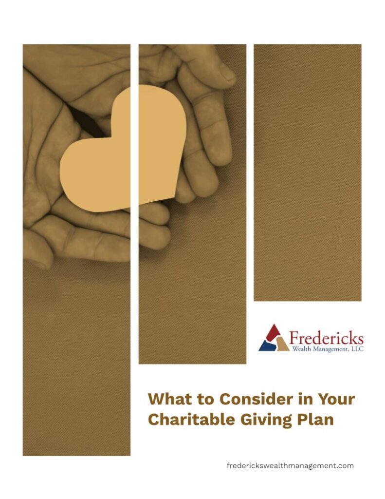 What to Consider in Your Charitable Giving Plan
